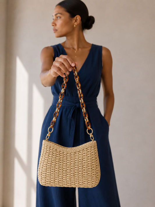 Anna Woven Summer Bag