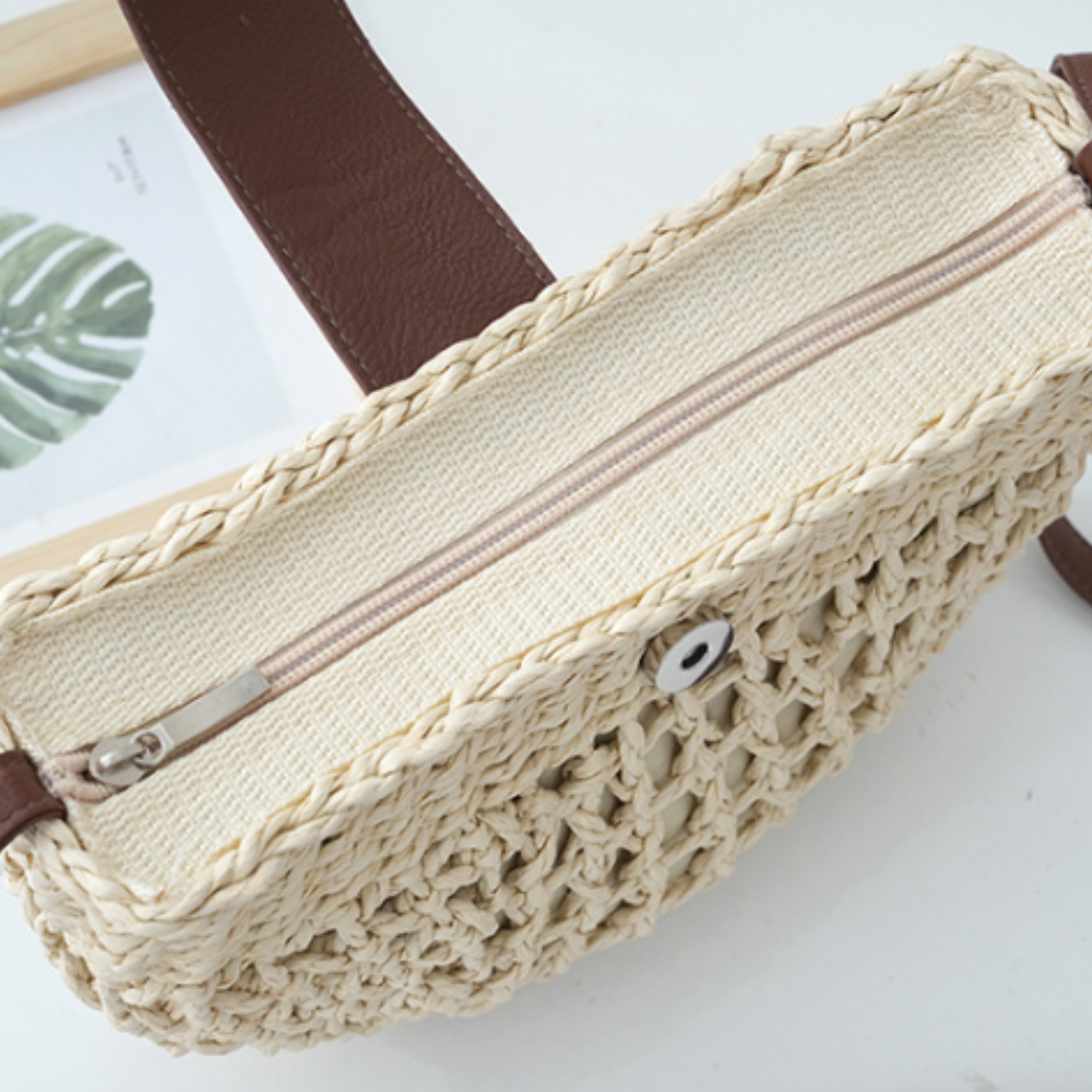 Woven Crossbody Bag