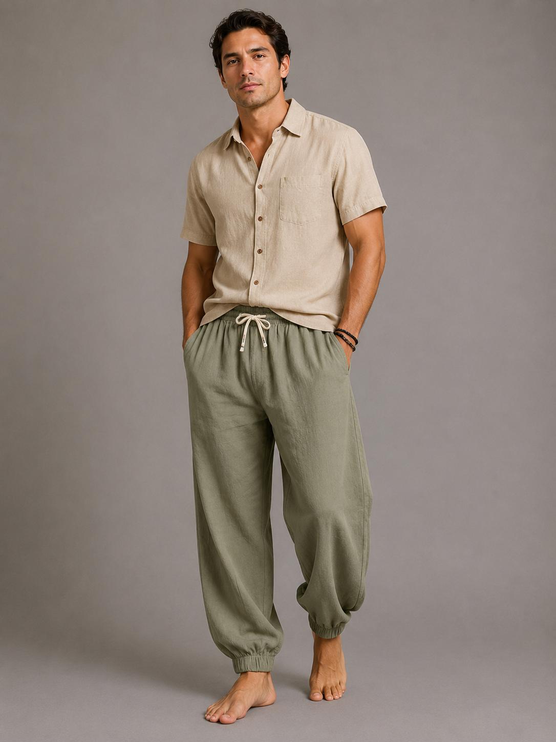Men’s Summer Cotton Pants
