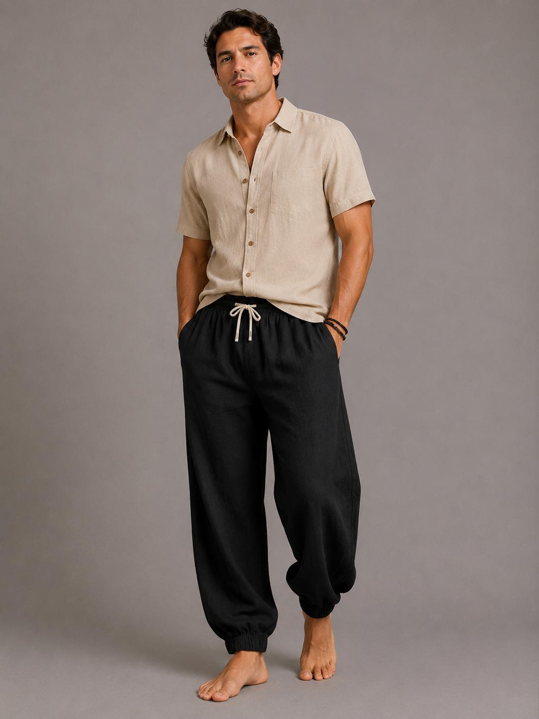 Men’s Summer Cotton Pants