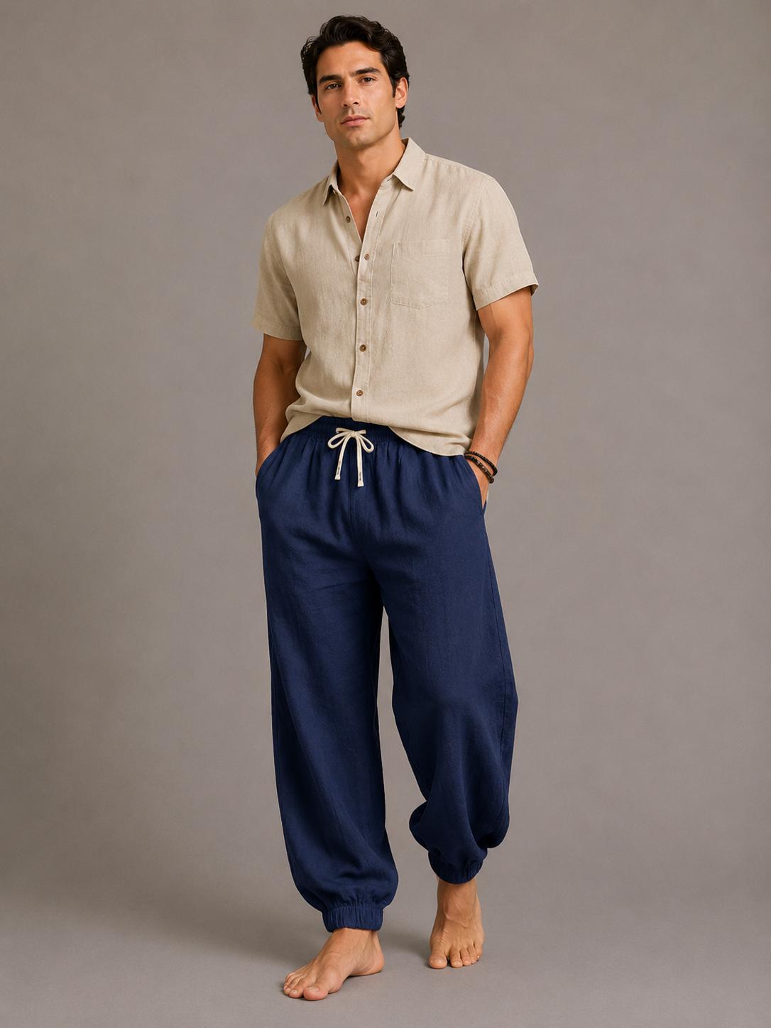 Men’s Summer Cotton Pants