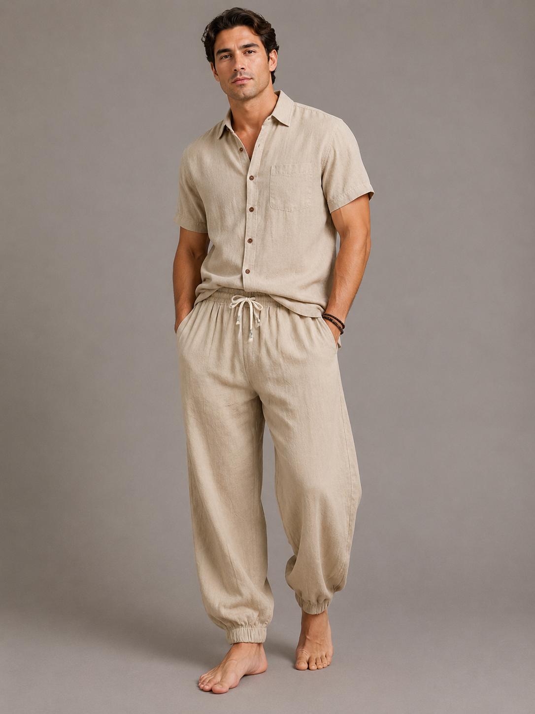 Men’s Summer Cotton Pants