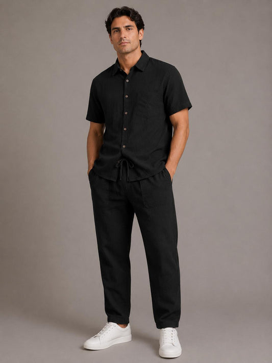 Men’s Linen Summer Set