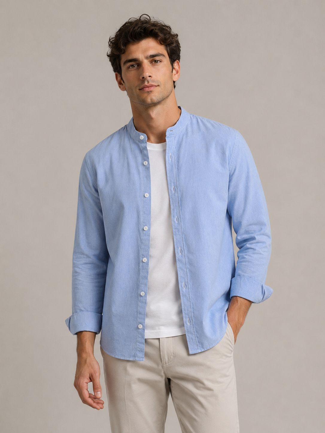 Men's linen shirt