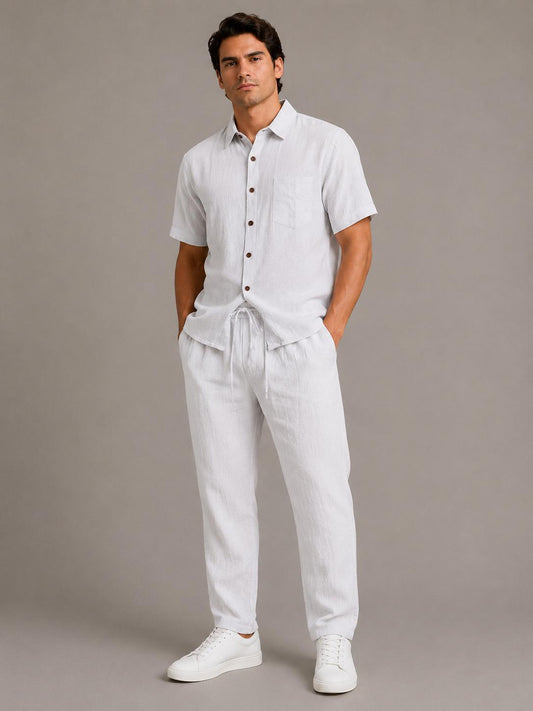 Men’s Linen Summer Set