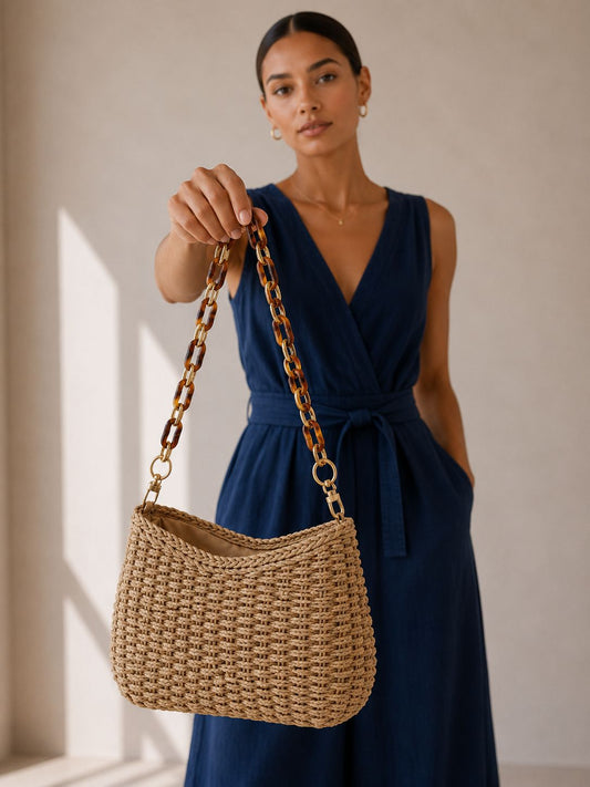 Anna Woven Summer Bag