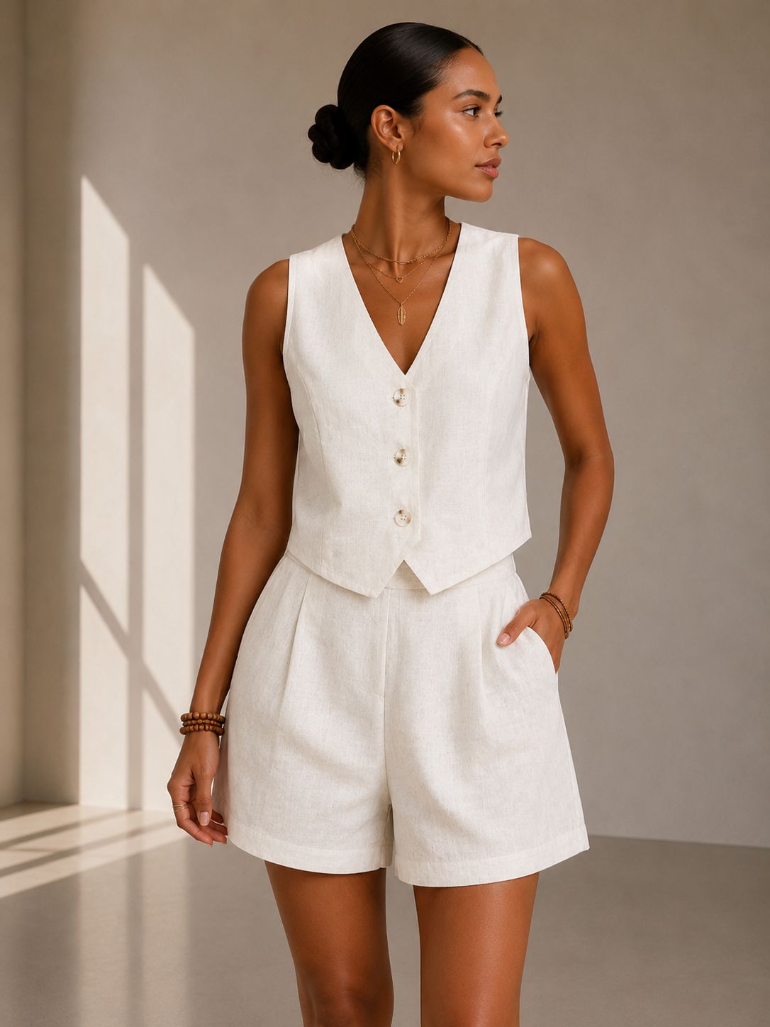 Women's Cotton Summer Set